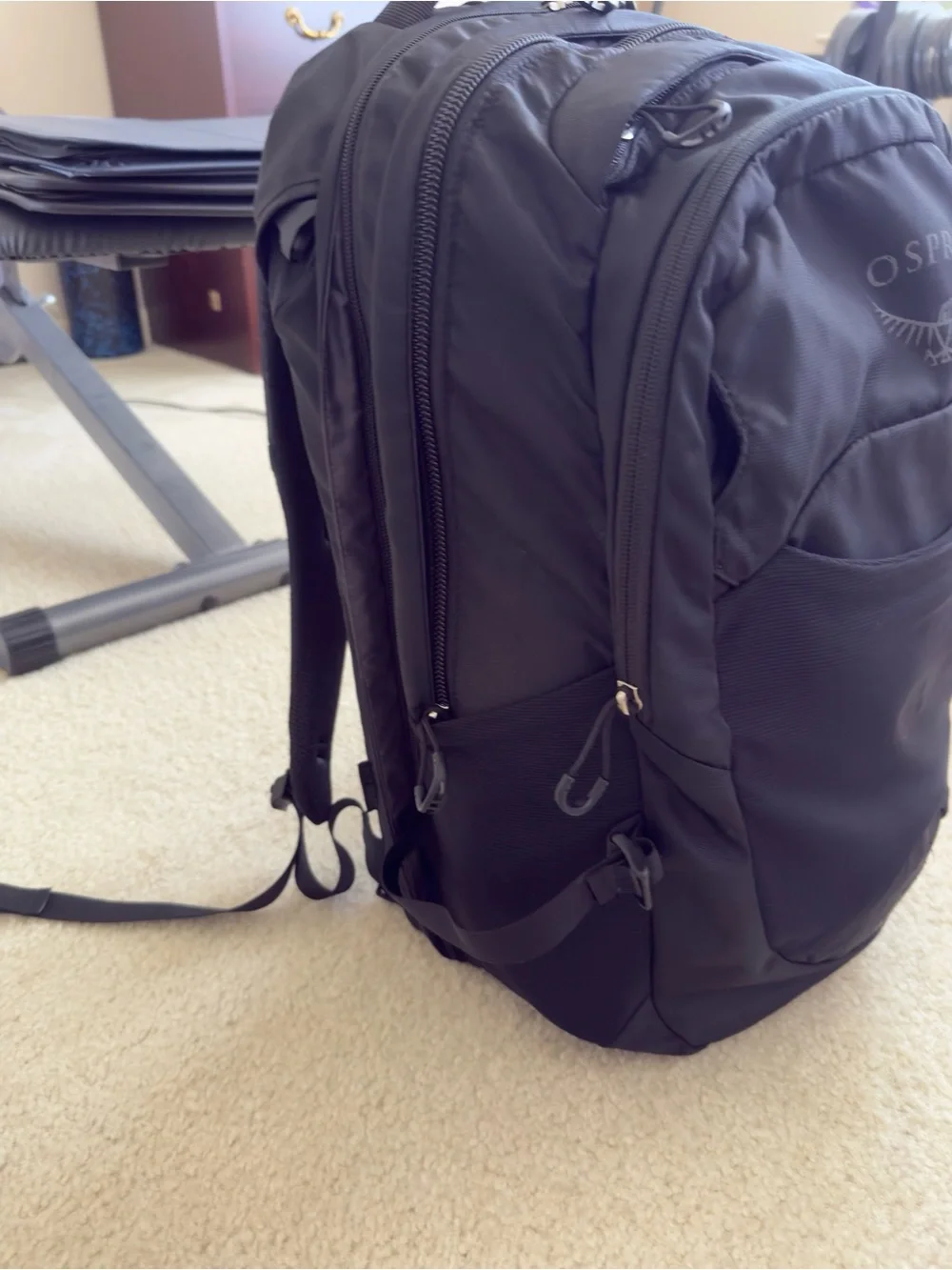 OSPREY NEBULA 34L ORIGINAL VERSION - DEADSTOCK - BLACK LAPTOP BACKPACK